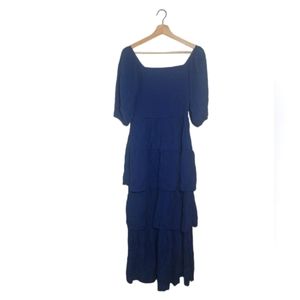 J.Lee Blue Maxi Dress